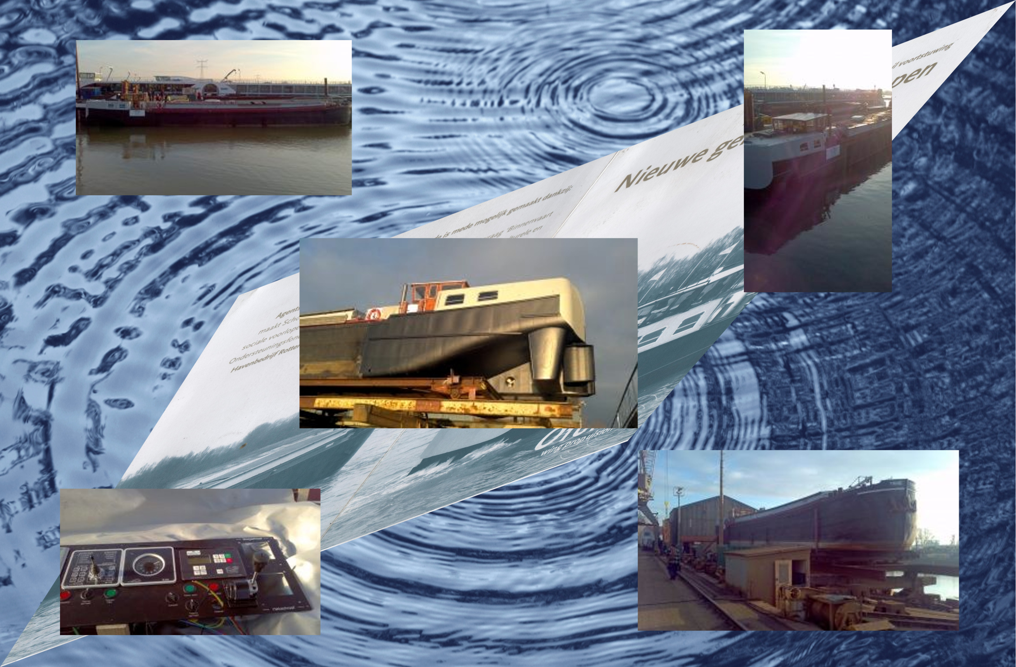 Finishing of an launching